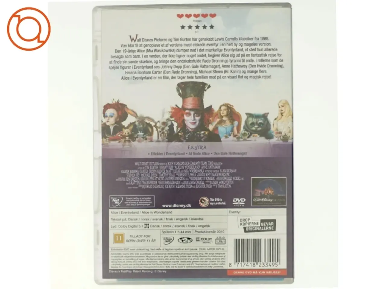 Billede 3 - Alice i Eventyrland fra Disney