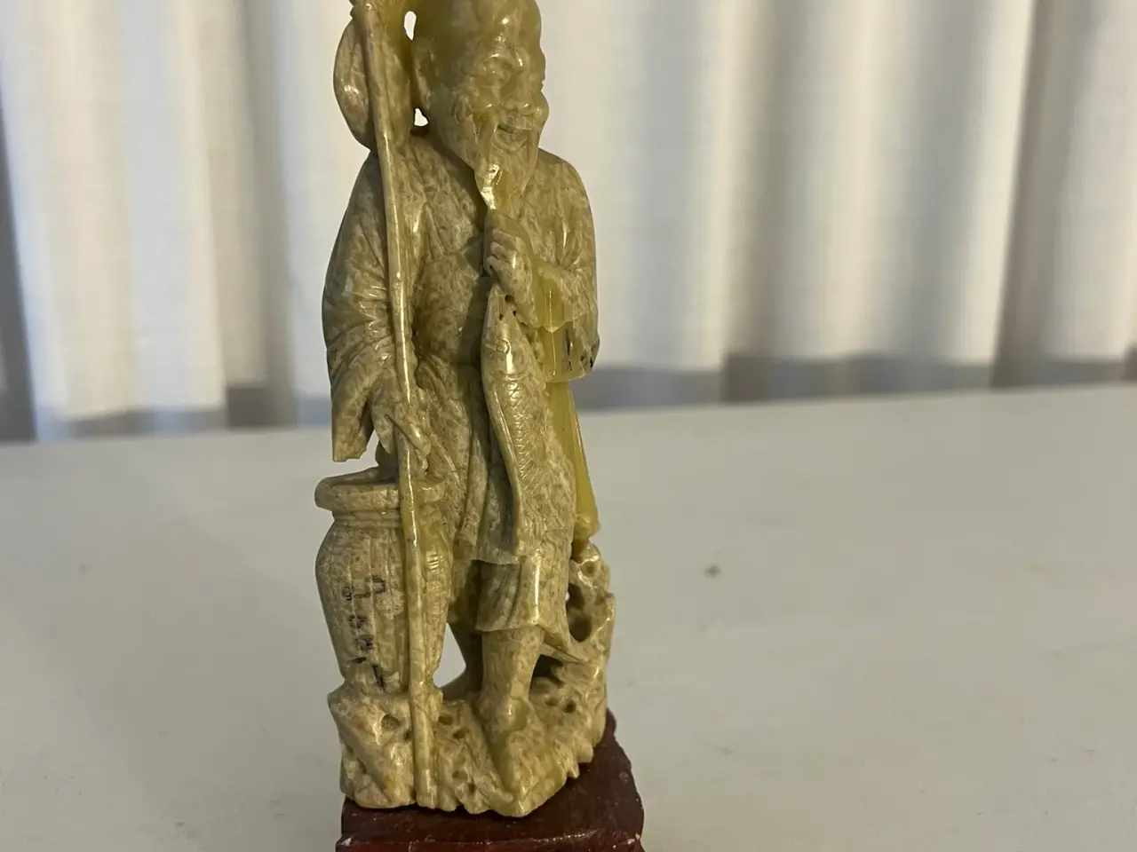 Billede 1 - Antik kinesisk jadefigur