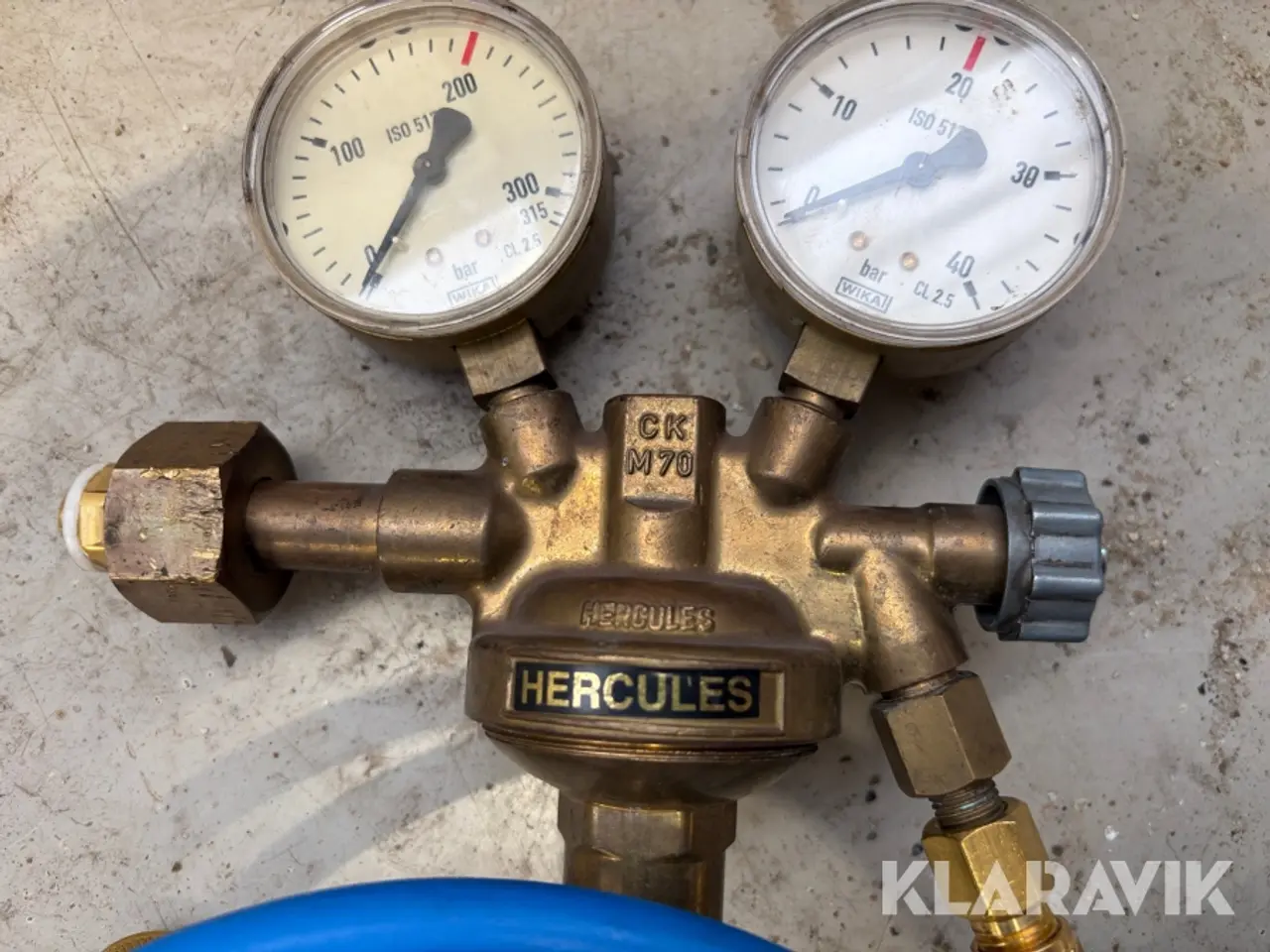 Billede 6 - Trykmanometer til aircondition Hercules, 1 styk