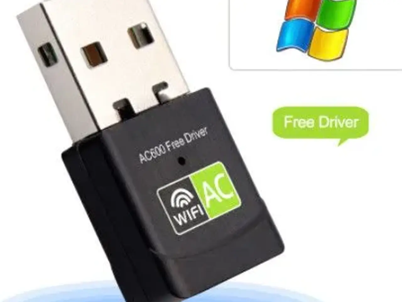 Billede 1 - USB WiFi Adapter 600 Mbps Wi Fi 