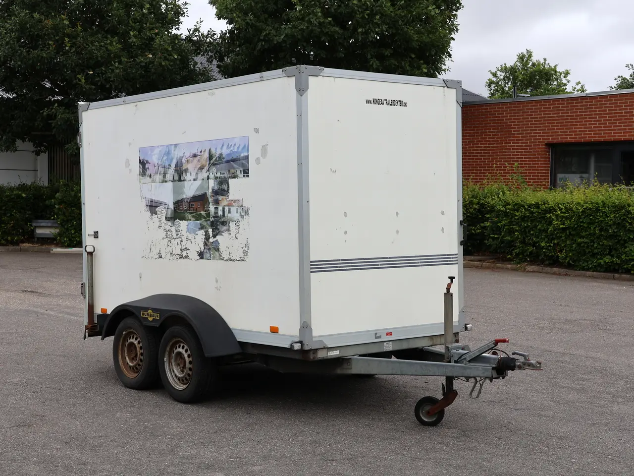 Billede 1 - Humbaur HK20 Cargo trailer årg 2006, total 2000kg 