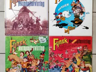 4x LP med Fynsk Harmoniforvirring