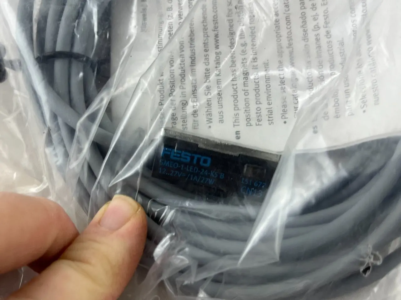 Billede 6 - FESTO SMEO-1-LED-24-K5-B Sensor Magnetic Reed 24V