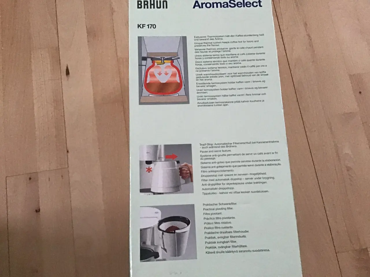 Billede 6 - Kaffemaskine Braun hel Ny 1250wat med termokande