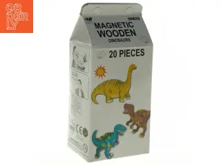 Magnetisk Dinosaurpuslespil (str. 14 cm)