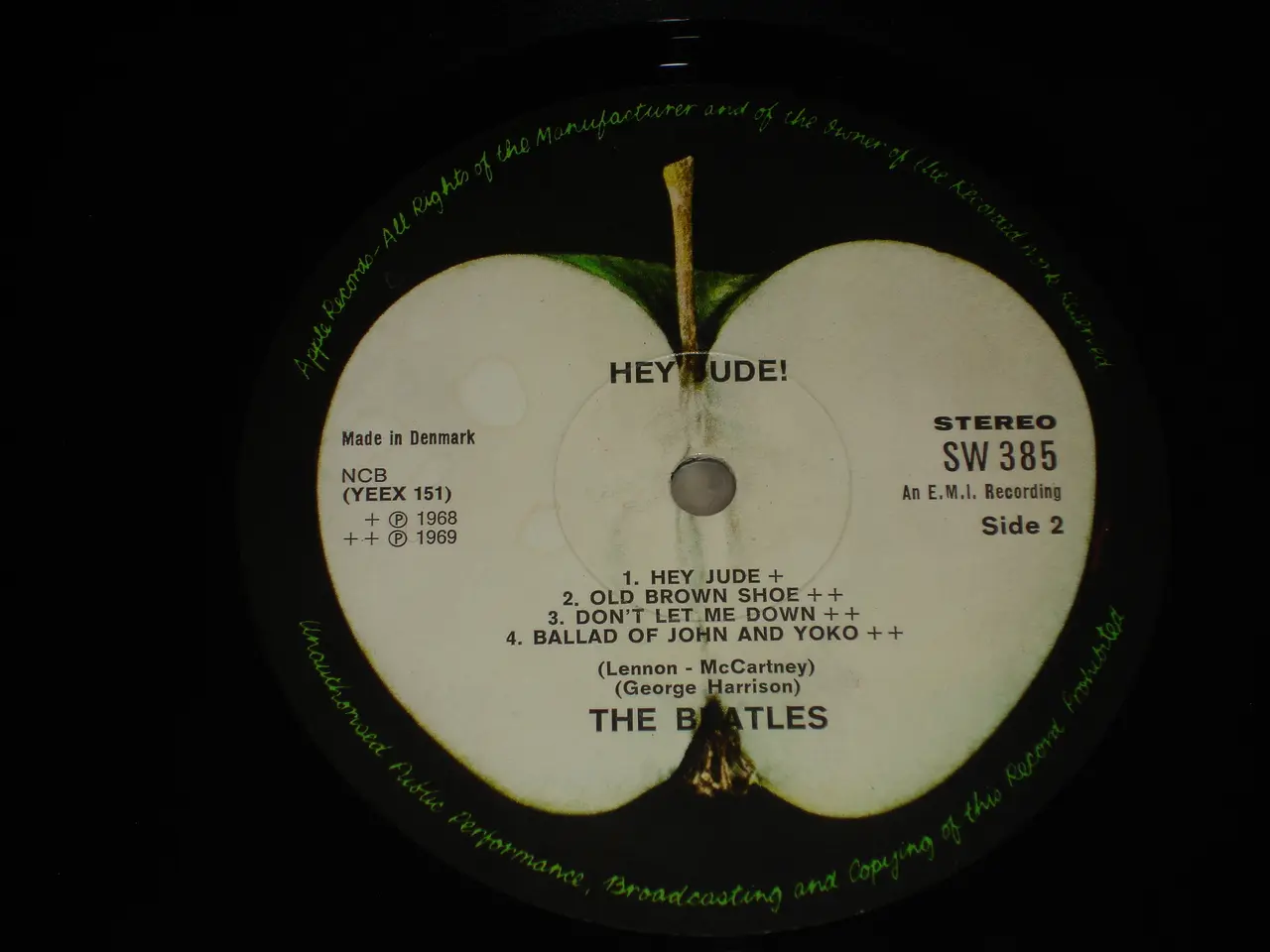 Billede 4 -  The Beatles – Hey Jude ( Denmark 1970 )