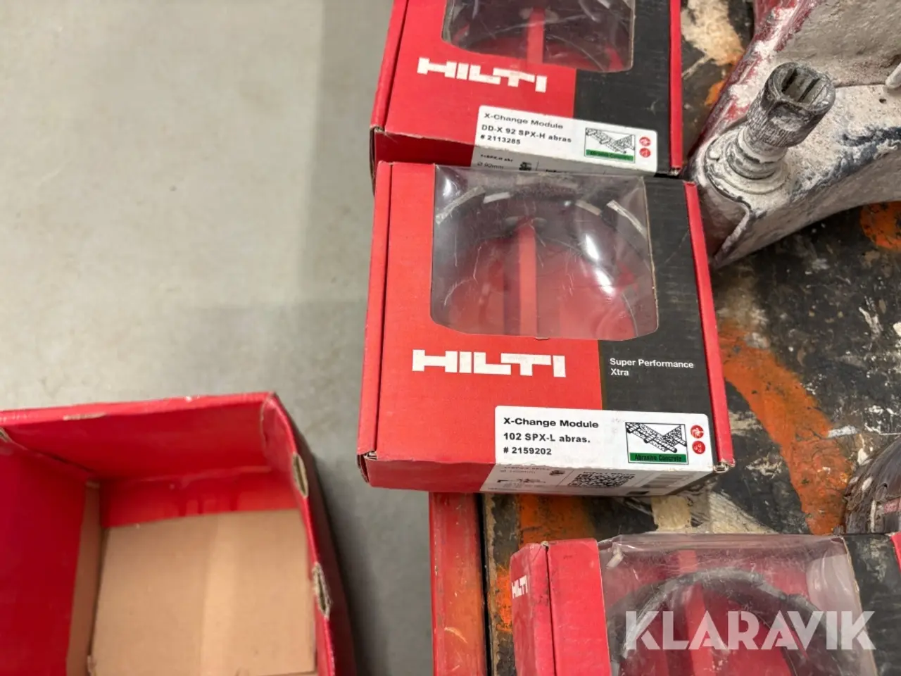 Billede 7 - Diamantkerneboreudstyr Hilti DD 250 og Weka DK 203 med stort parti kernebor