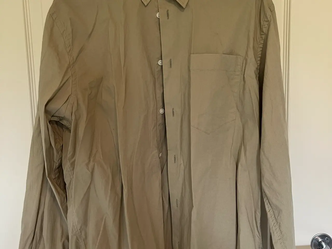Billede 1 - Beige Wood Wood skjorte