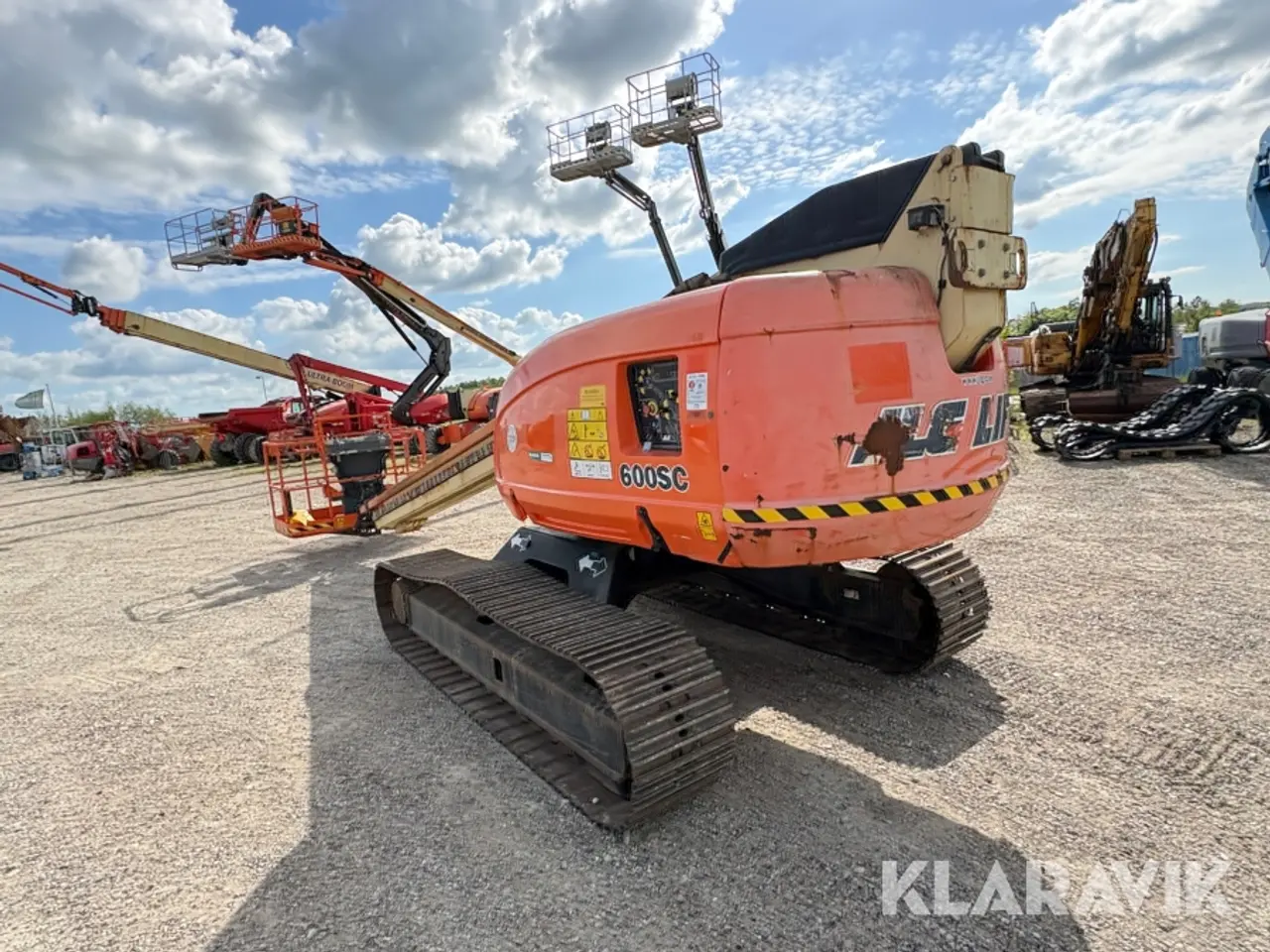 Billede 4 - Bomlift på bælter JLG 600SC