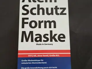 Støvmasker/åndedrætsværn.