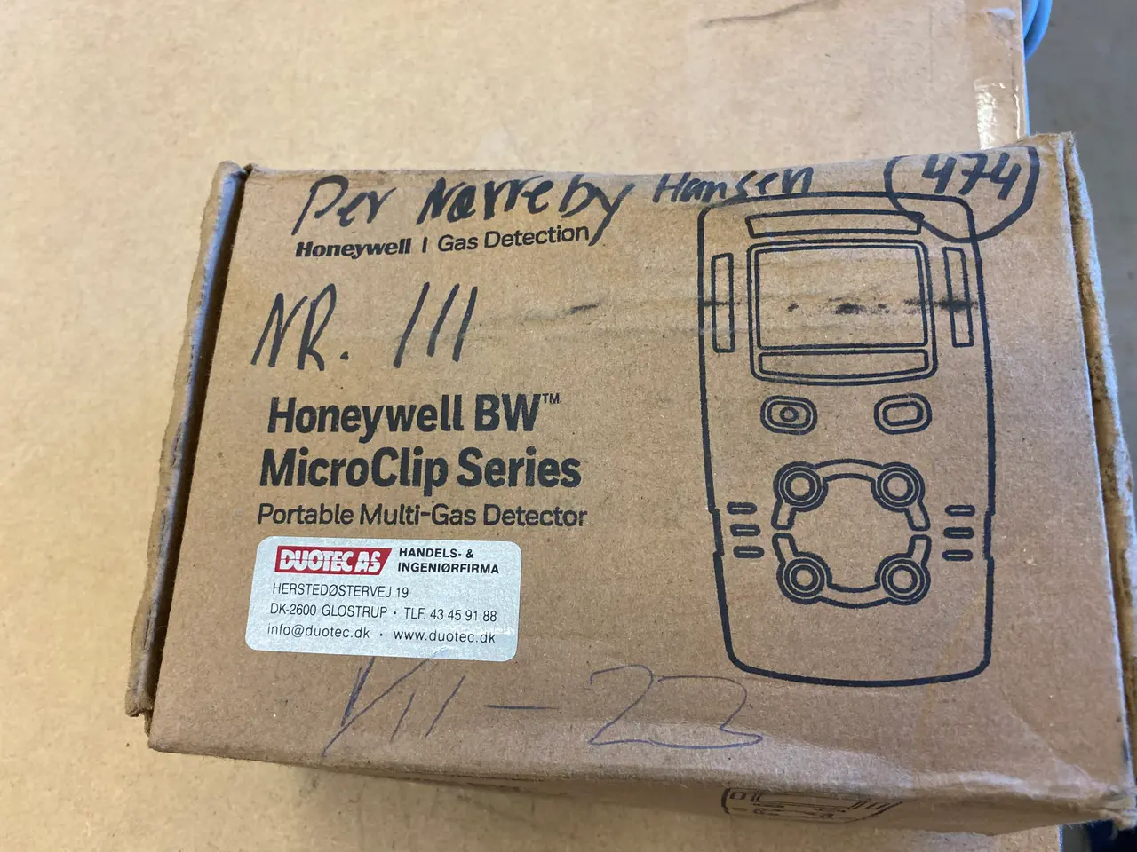 Billede 1 - Multigasdetektor HONEYWELL