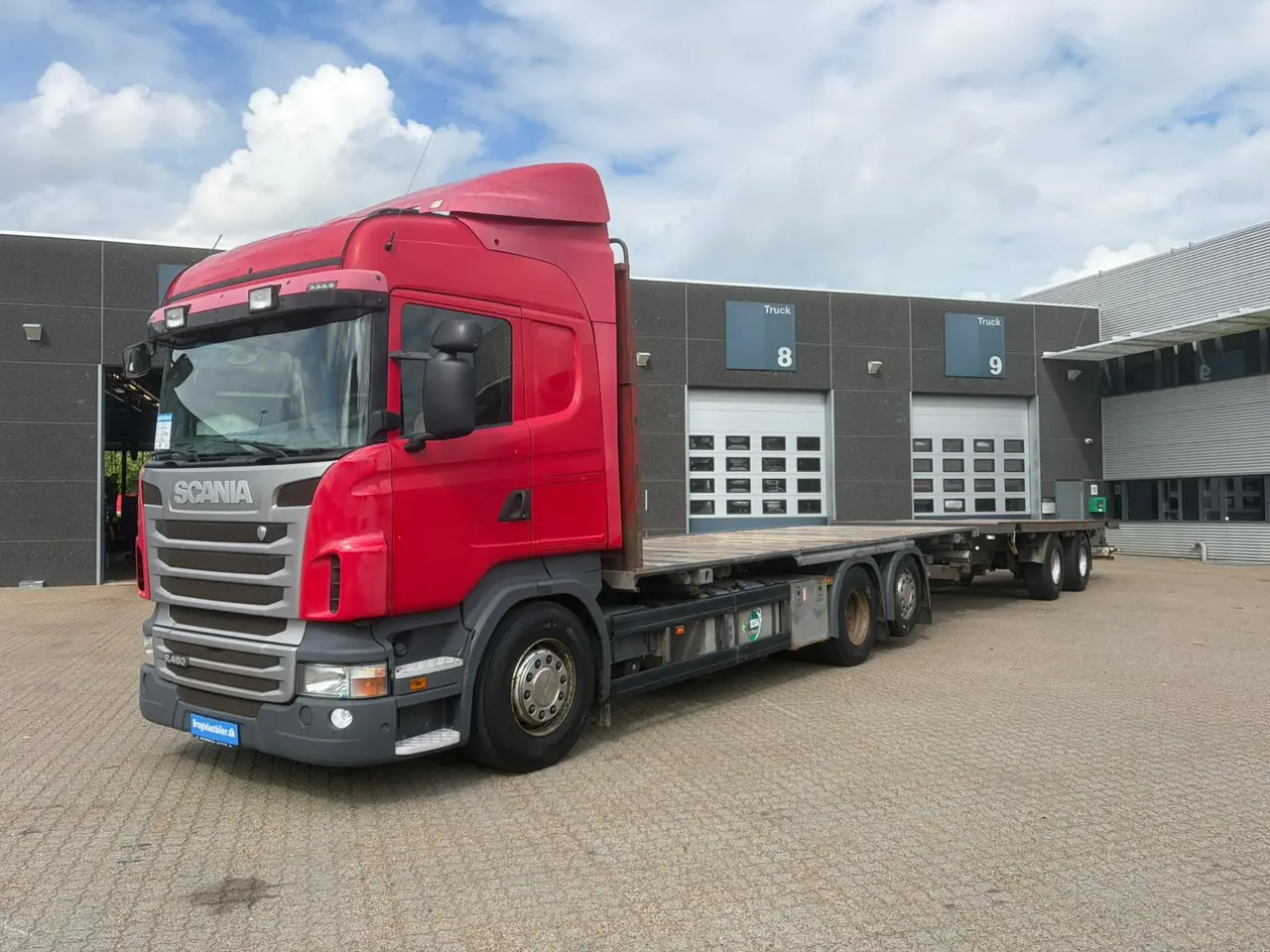 Billede 1 - Scania R480 6X2 med kelberg, Veksellad-Container