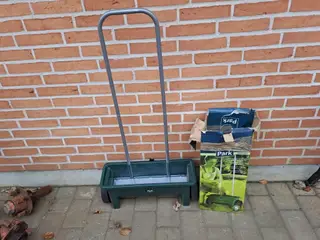 gødningsspreder til græsplæne