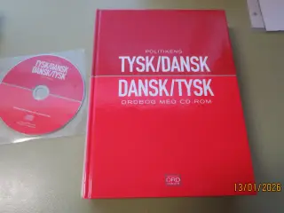 1 stk Ordbog Tysk/Dansk