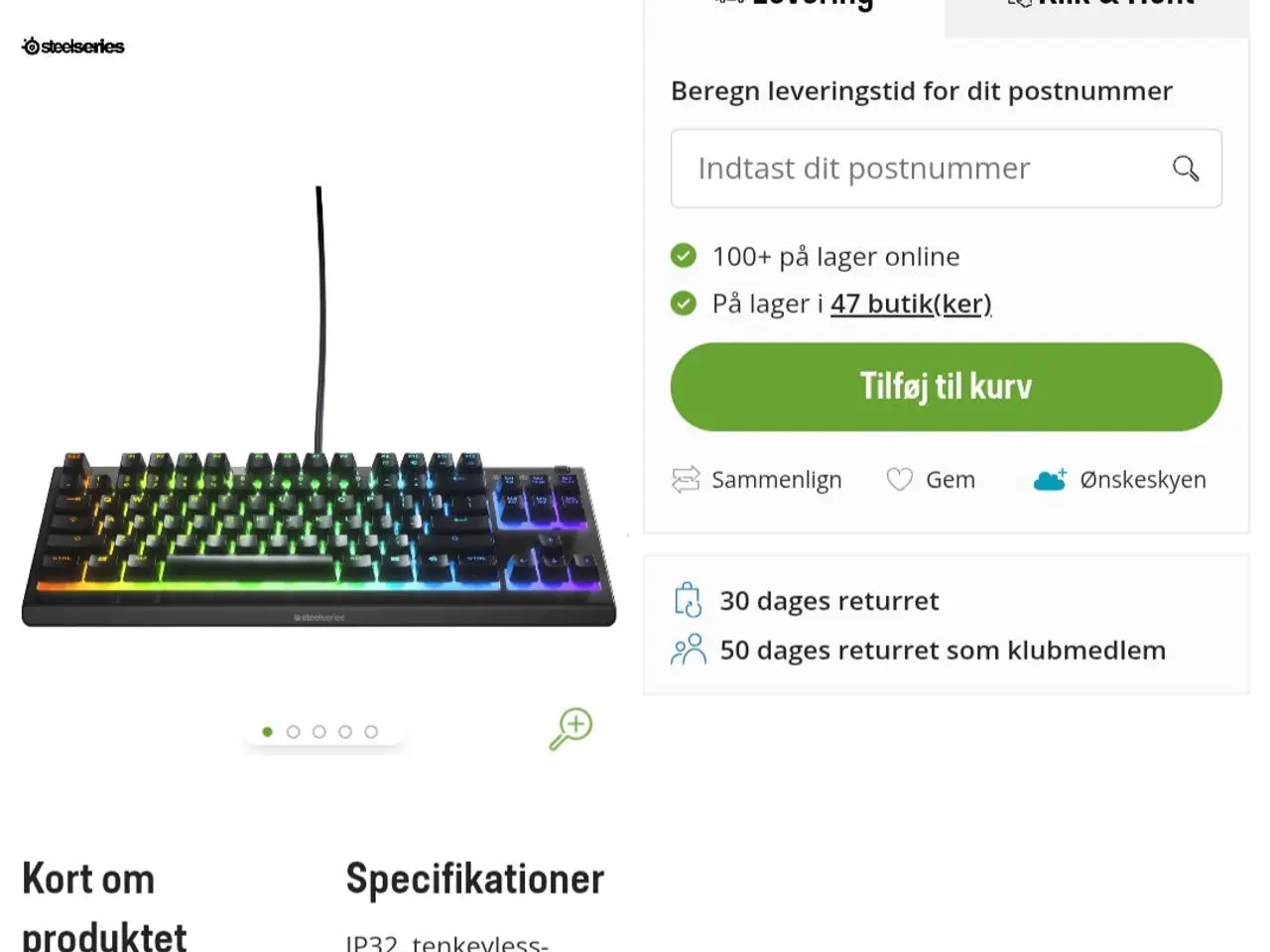 Billede 6 - RTX 3060 Gamer Pc + 27" QHD Skærm
