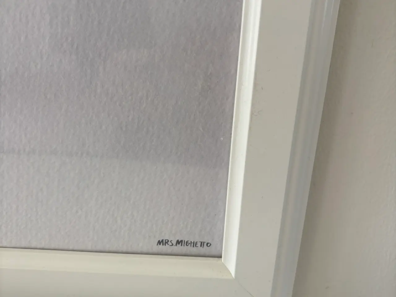 Billede 6 - 2 stk MRS MIGHETTO plakater i ramme