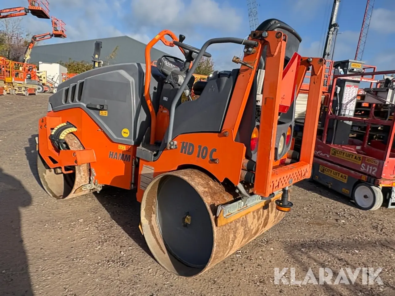 Billede 4 - Vejtromle 1640kg Hamm HD 10C VV