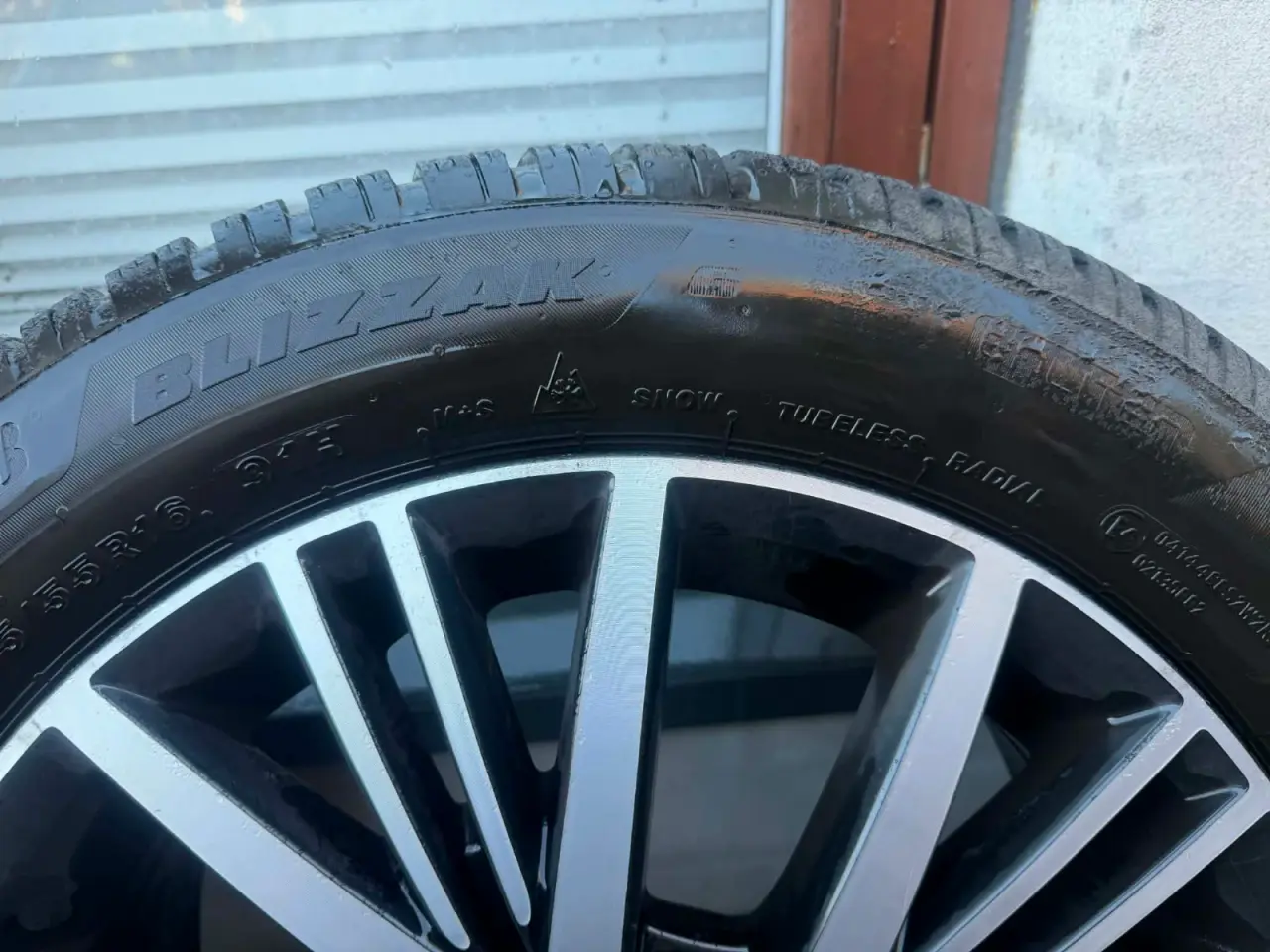Billede 5 - Vw vinterdæk med Alufælge