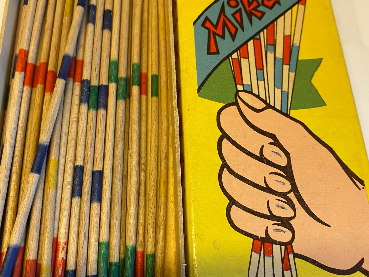 Billede 1 - Mikado og Loppe spil (retro)