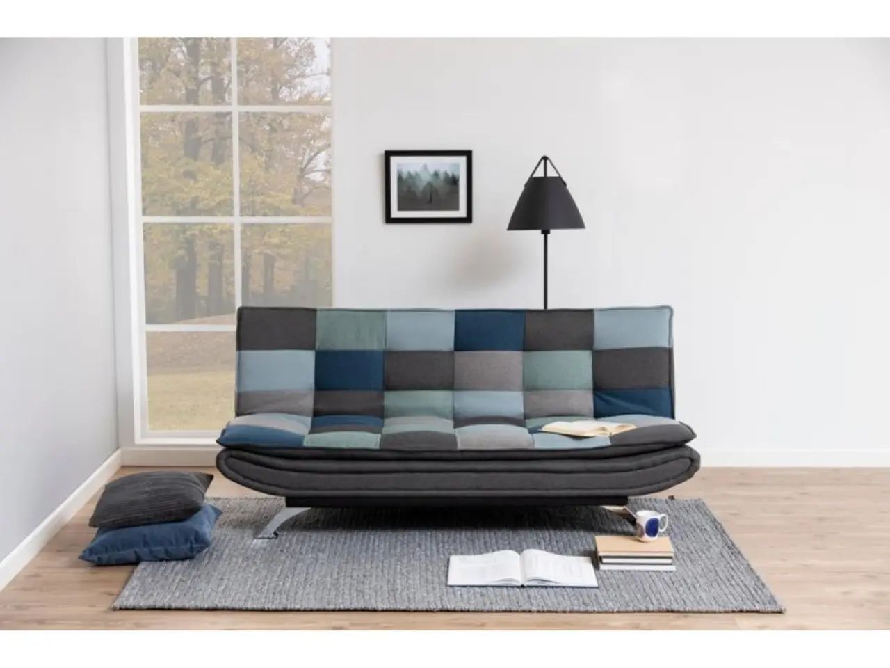 Billede 5 - Faith sovesofa multifarvet  stof