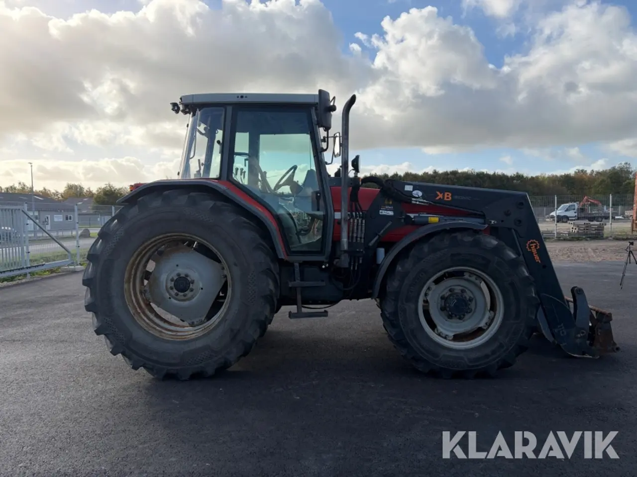 Billede 6 - Traktor Massey Ferguson 4370 med frontlæsser