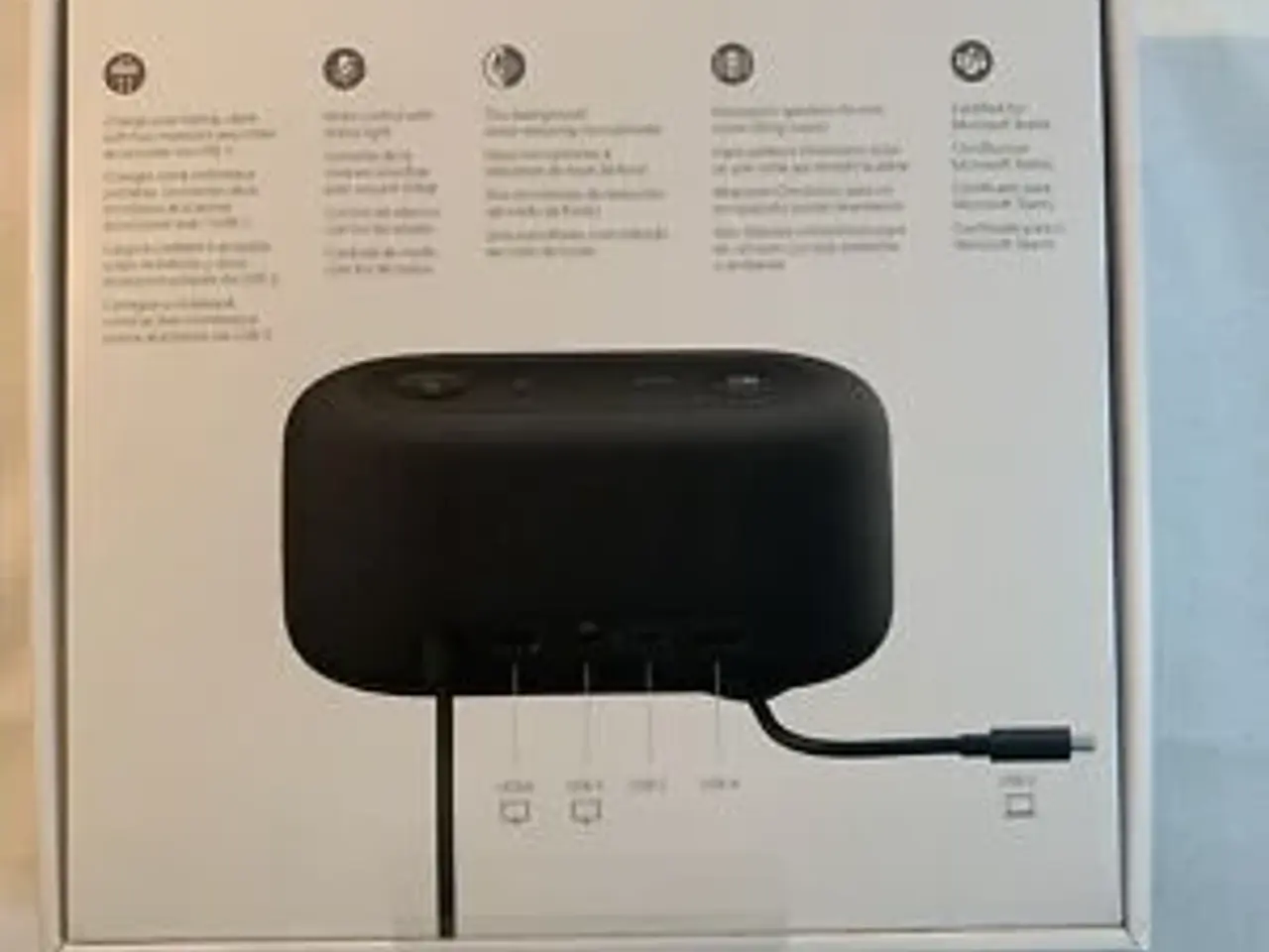 Billede 6 - Microsoft Audio Dock højttaler i sort