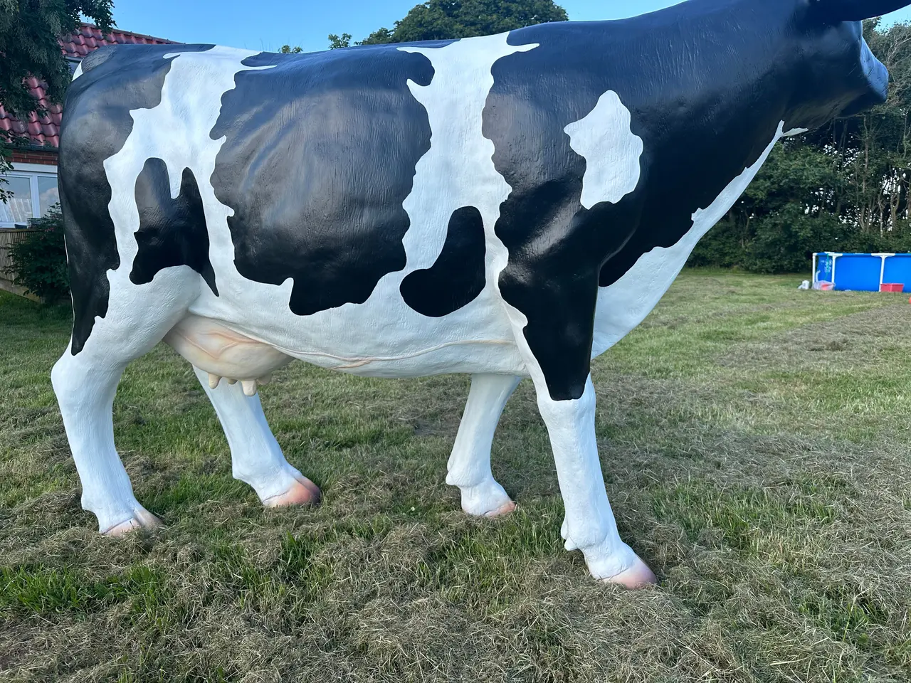 Billede 7 - Stor ko i plast polyester