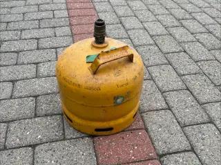 Gasflaske 5 kg er tom