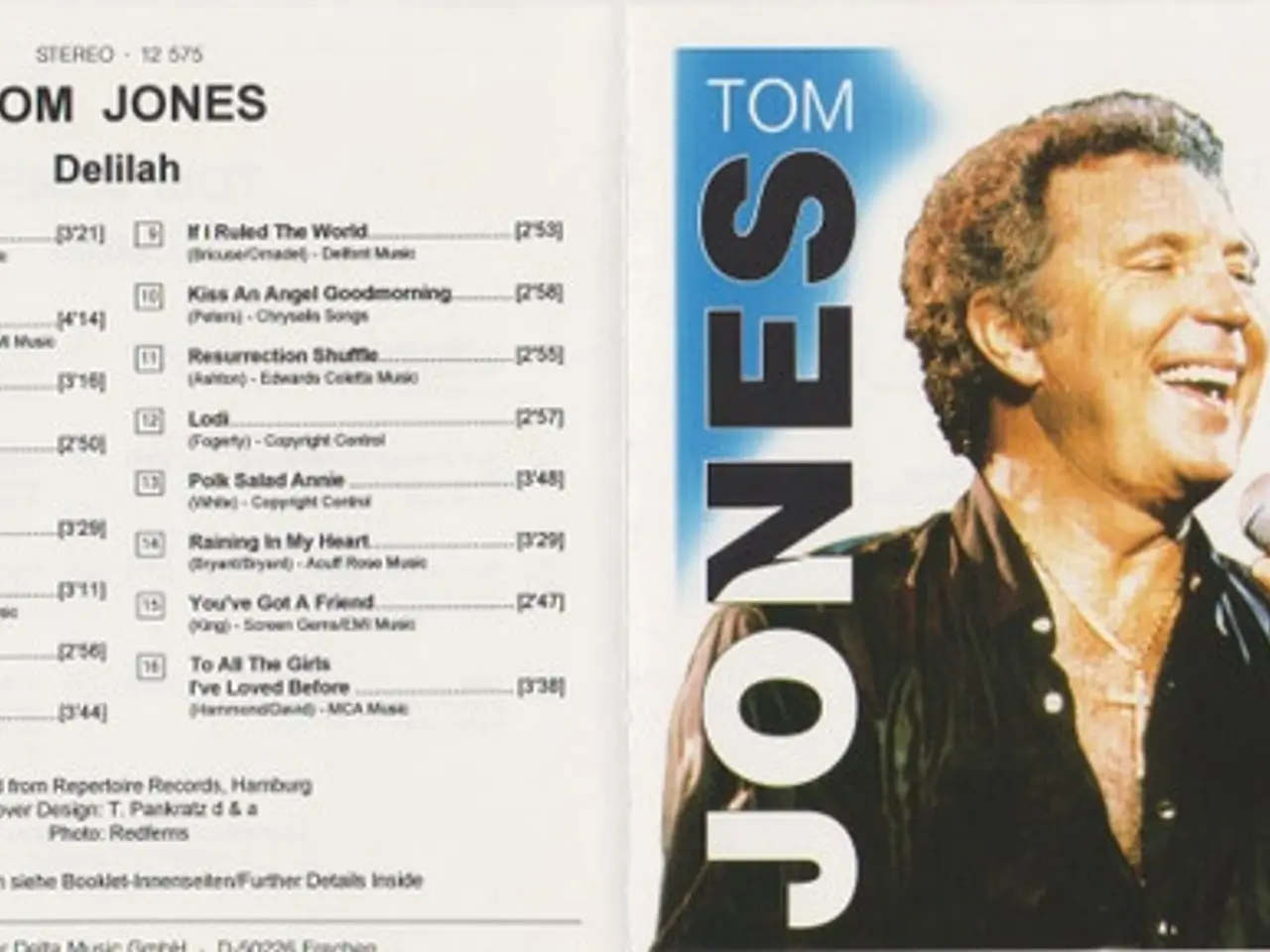 Billede 2 - Tom Jones – Delilah – CD
