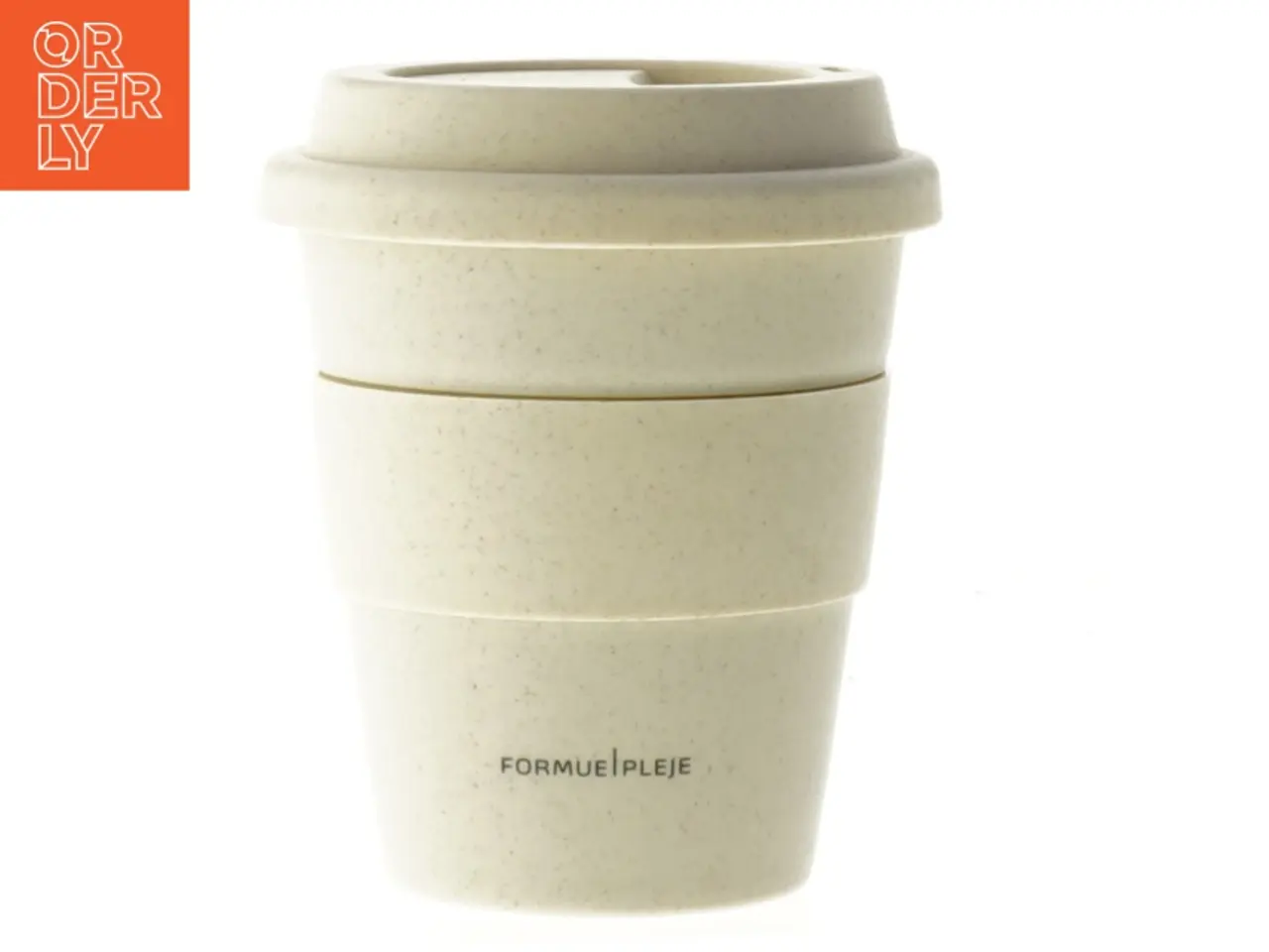Billede 1 - Genanvendelig kaffekrus med låg (str. 12 cm) fra Formue Pleje