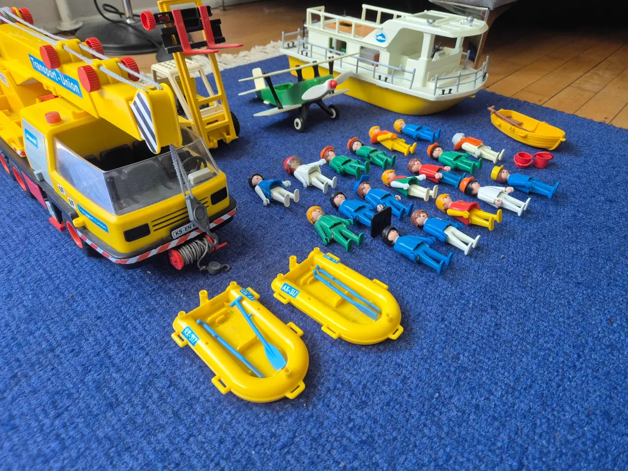 Billede 4 - Playmobilkran og skib