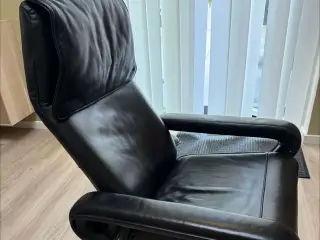 Læderstol Stressless sort