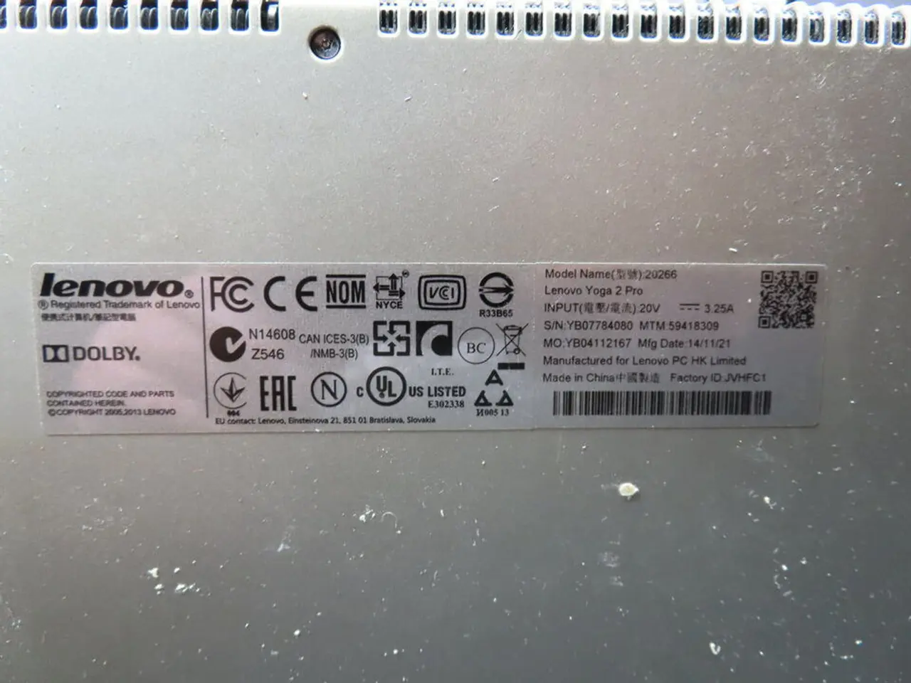 Billede 6 - Bærbar PC, LENOVO Yoga 2 PRO