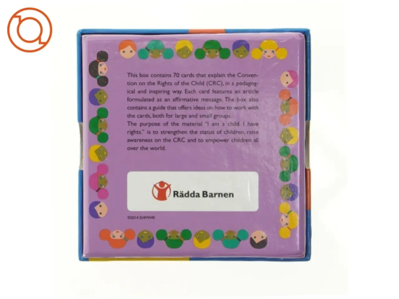 Billede 4 - Red Barnet Spil: I am a child i have rights (str. 10 x 10 x 3 cm)
