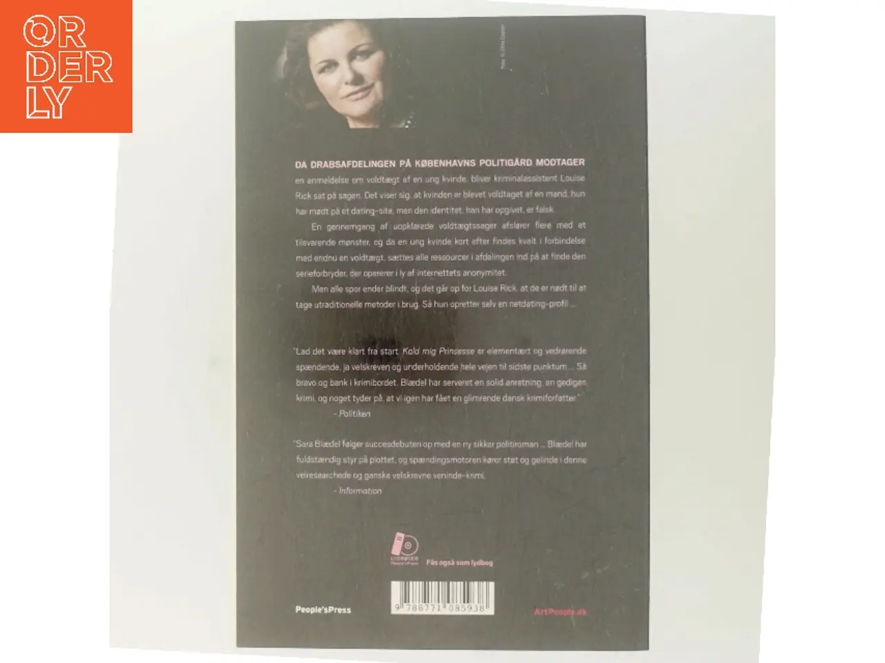 Billede 3 - Kald mig prinsesse : krimi af Sara Blædel (Bog)