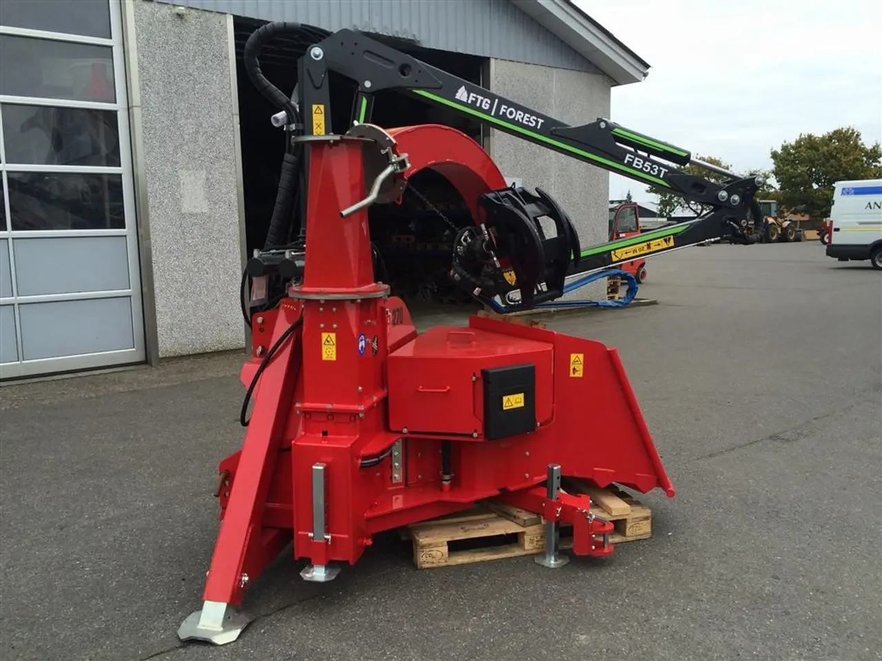 Billede 3 - TP TP 270 K Med FTG Forest kran