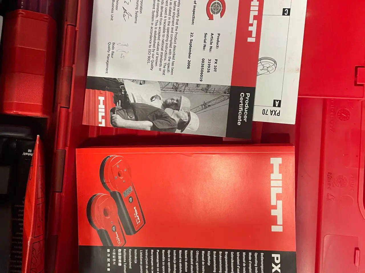 Billede 7 - Hilti PX10 sæt