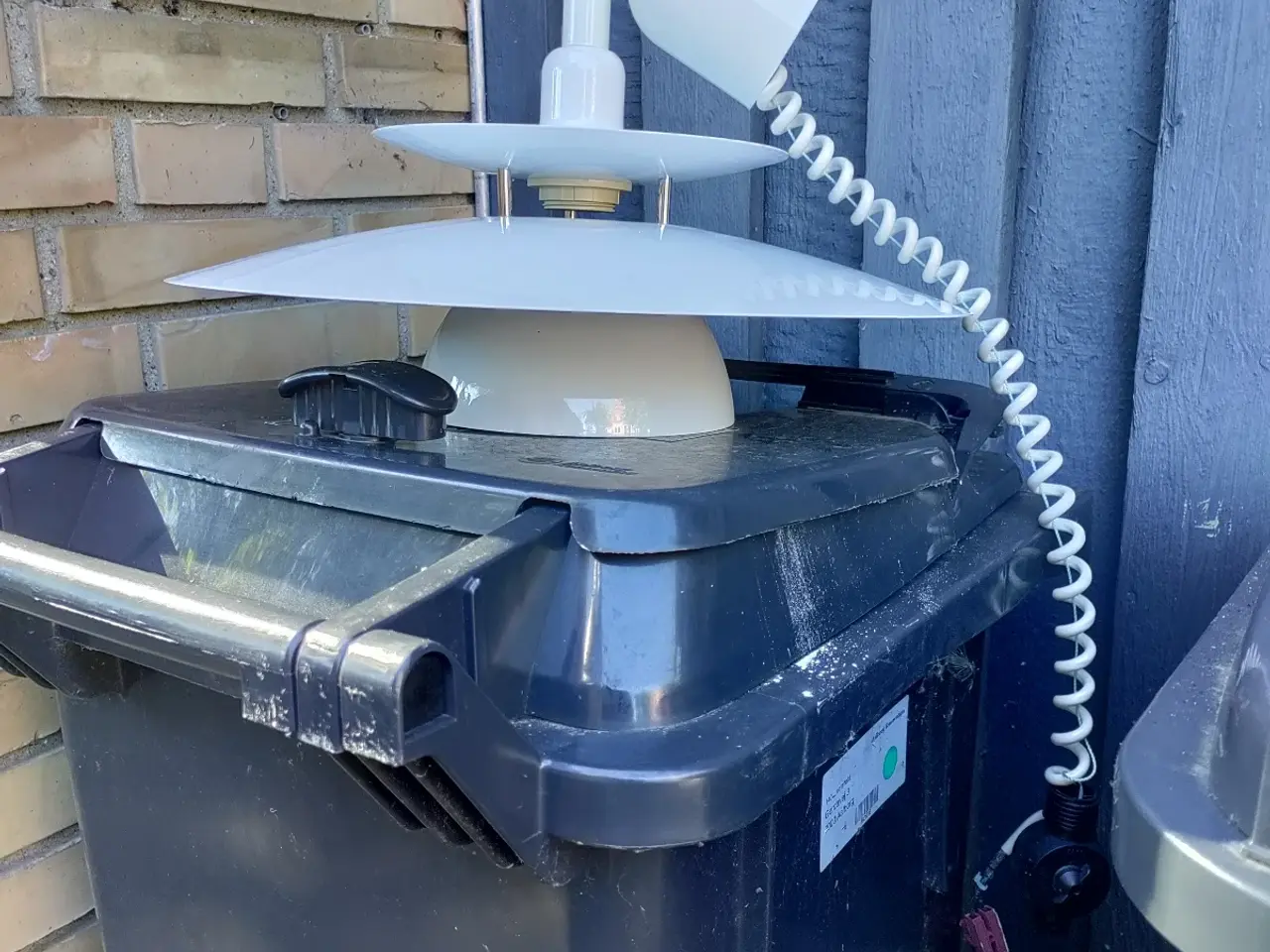 Billede 1 - Loftlampe med hejs