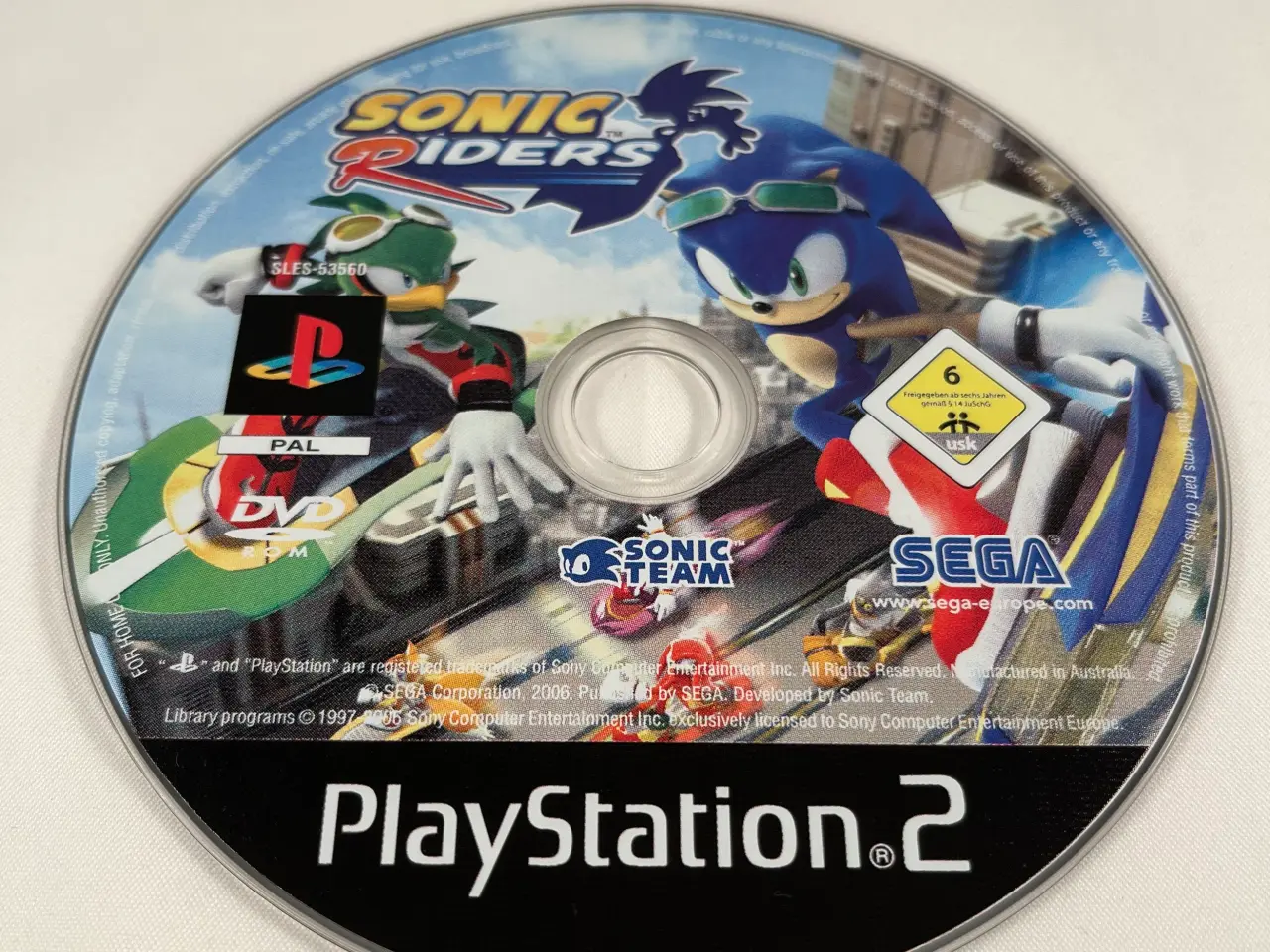 Billede 3 - Sega Sonic Riders Playstation 2 Spil