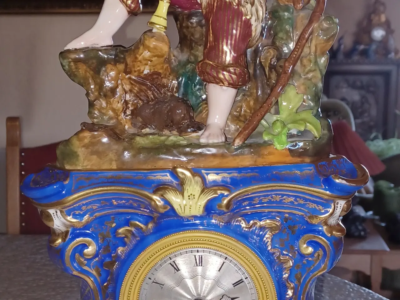 Billede 6 - Rokoko porcelæns ur