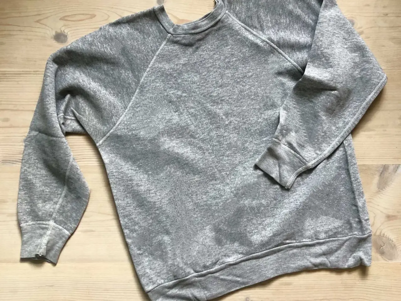 Billede 1 - Vintage SWEATSHIRT - gråmeleret