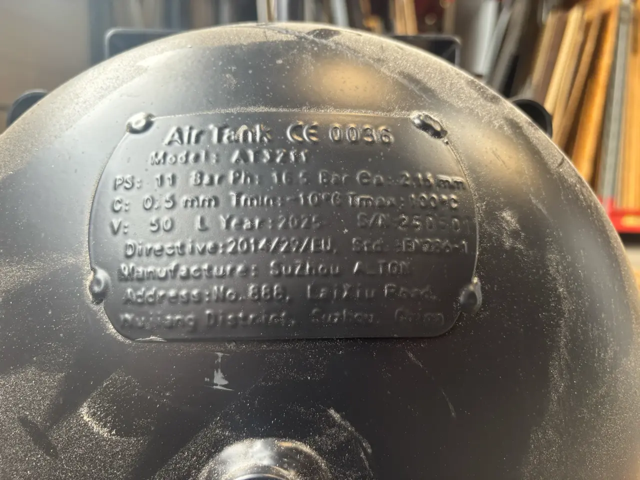 Billede 4 - Luft tank