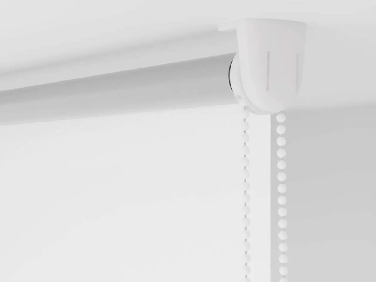 Billede 12 - Rullegardin mørklægning 65×210 cm - hvid polyester