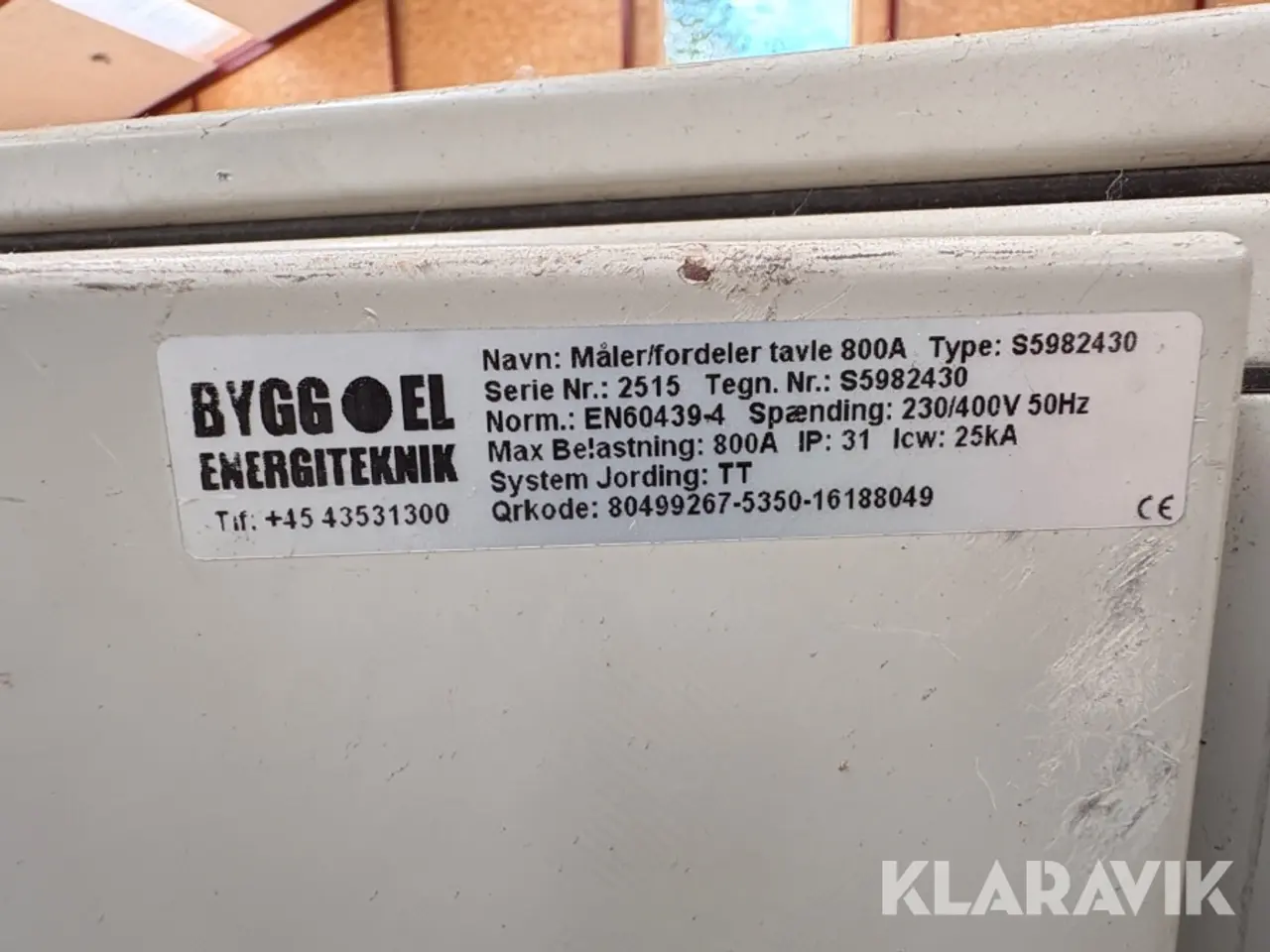 Billede 3 - Eltavle ByggEl 800 A med Powerlock-udtag