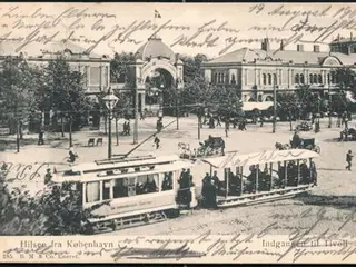 Hilsen fra København - Indgangen til Tivoli -