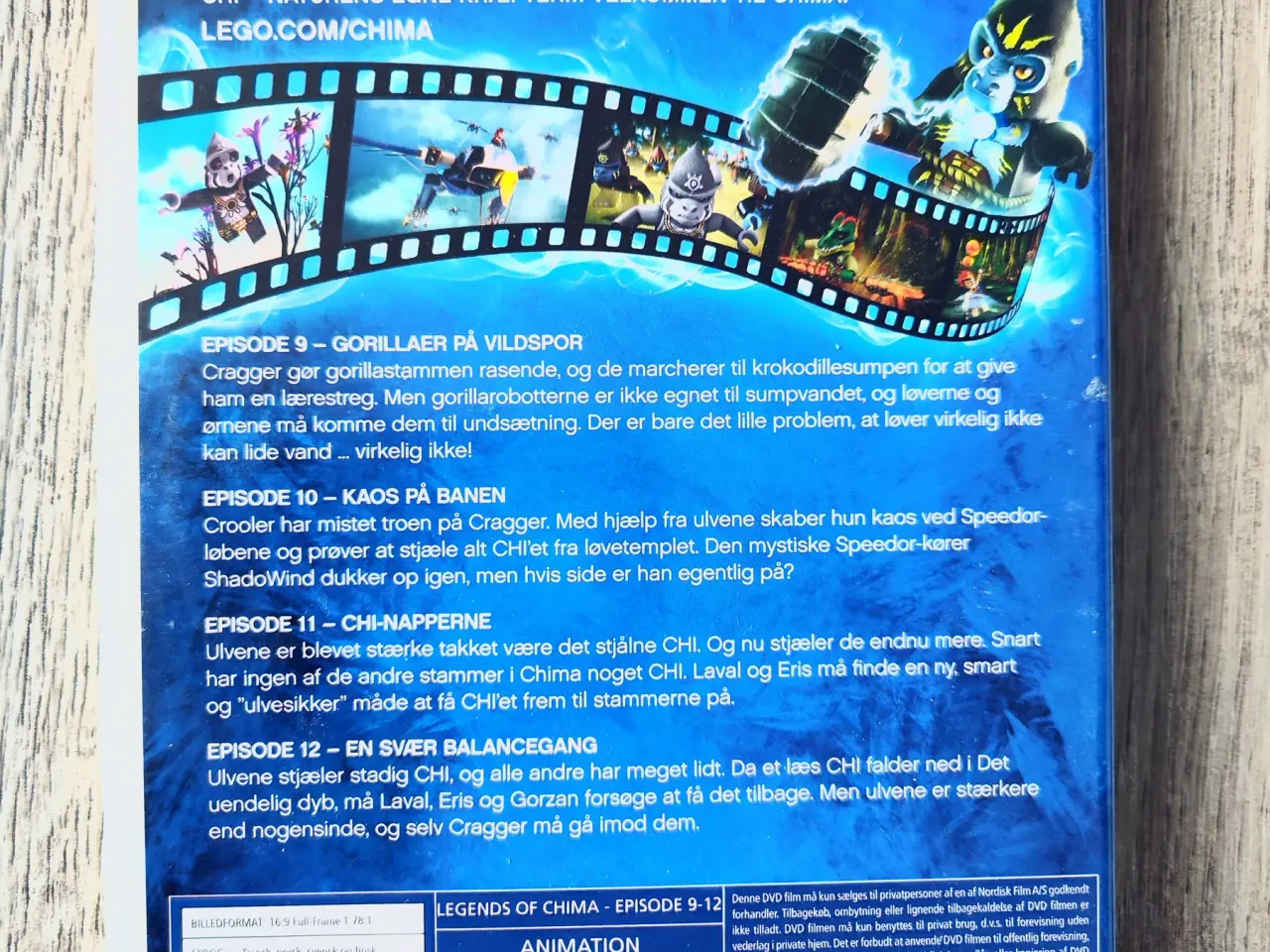 Billede 2 - DVD Lego Chima episode 9-12
