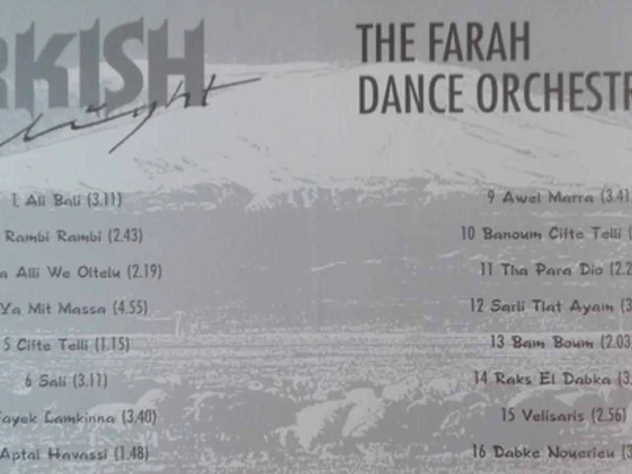 Billede 3 - The Farah Dance Orchestra – Turkish Delight – CD