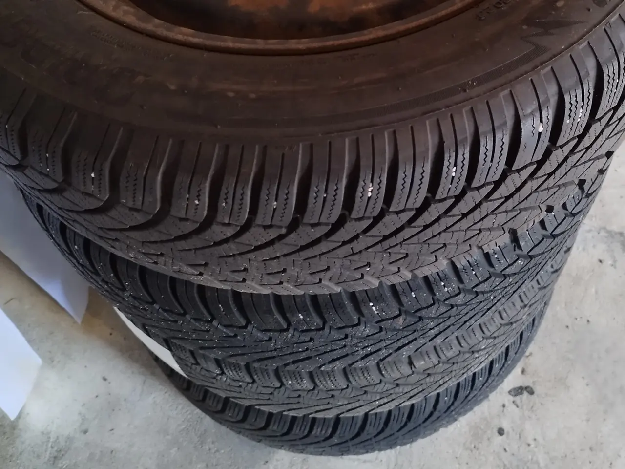 Billede 4 - Gode vinterhjul til fx Hyundai i30 og lignende sæl