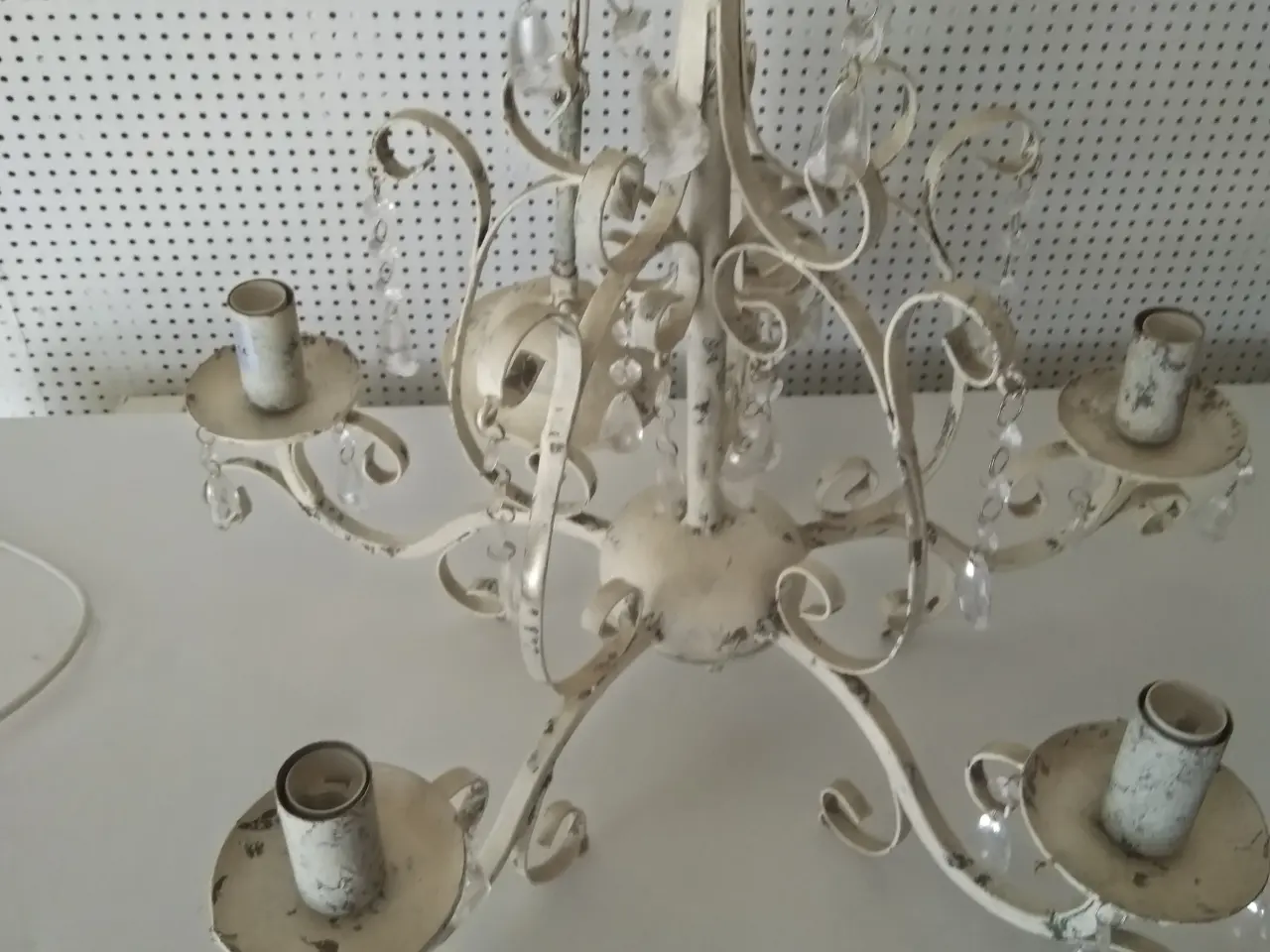 Billede 1 - 2 Loftslamper med 5 elektriske lys