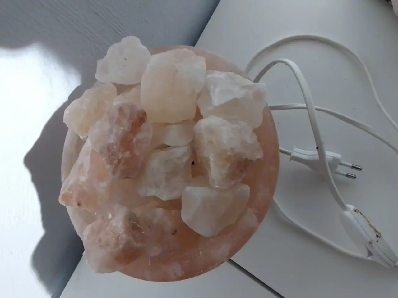 Billede 2 - Himalaya saltstens lampe